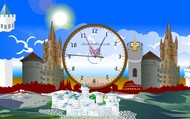 Castle Clock ScreenSaver screenshot